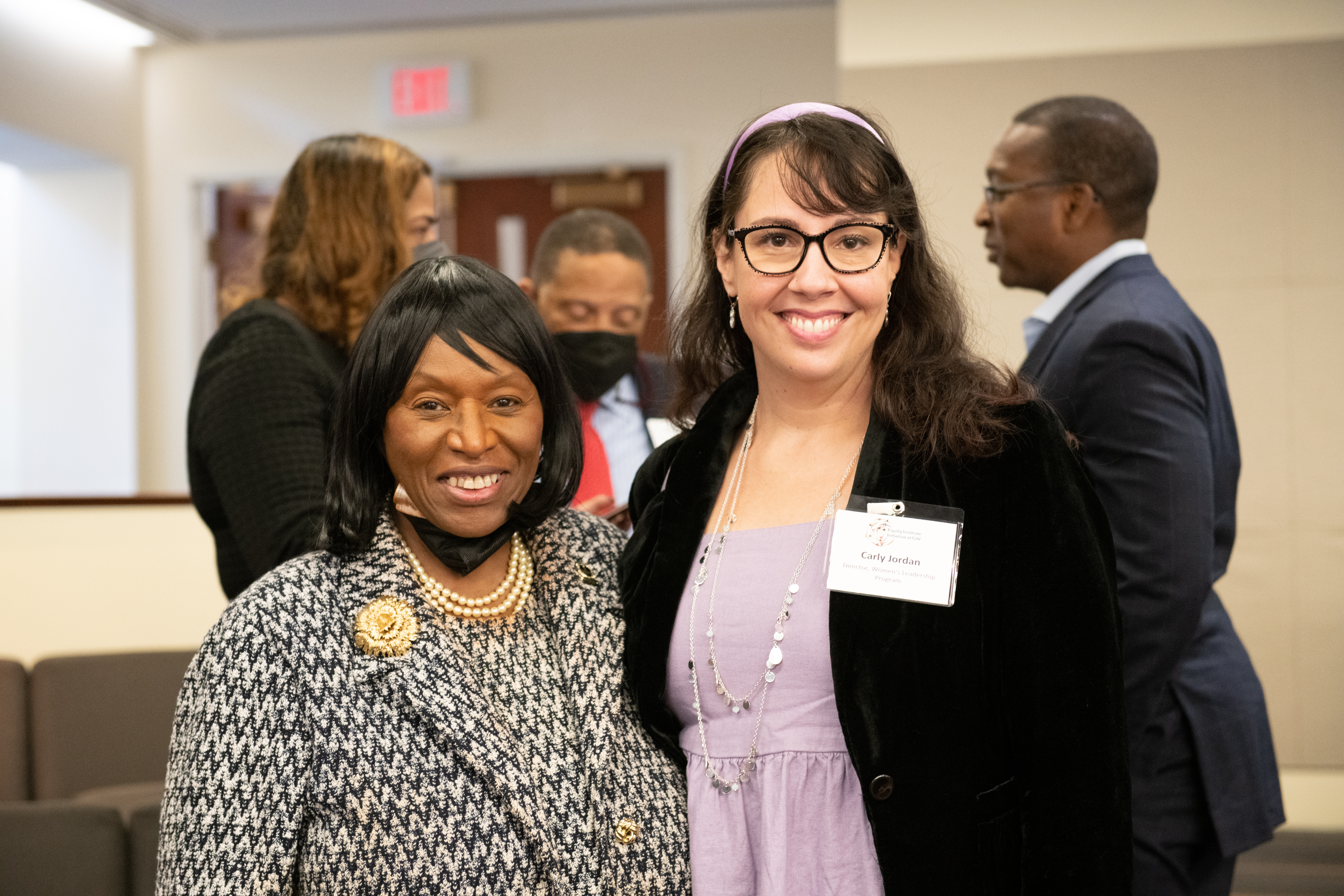 Alfreda Robinson and Carly Jordan