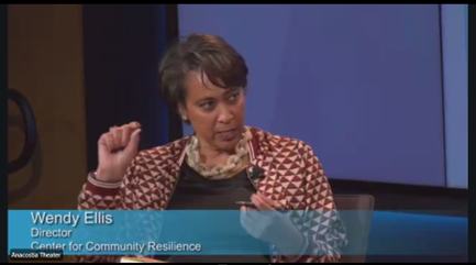 Wendy moderating panel