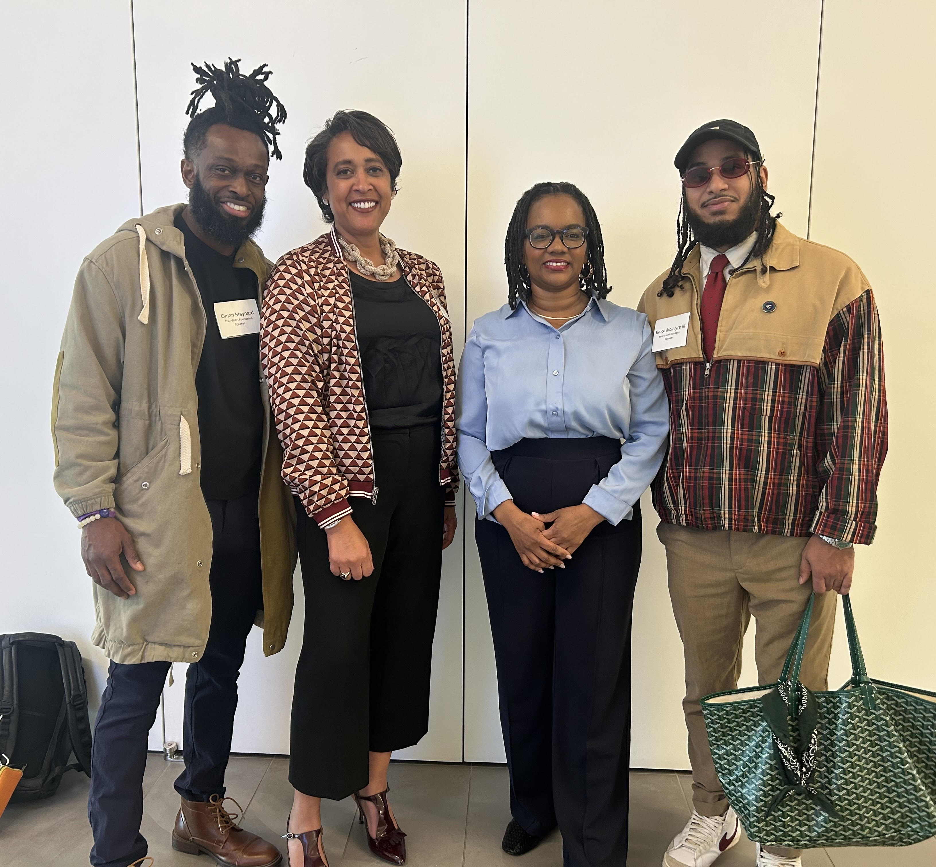 Wendy with fathers featured in the Emmy-nominated film Aftershock