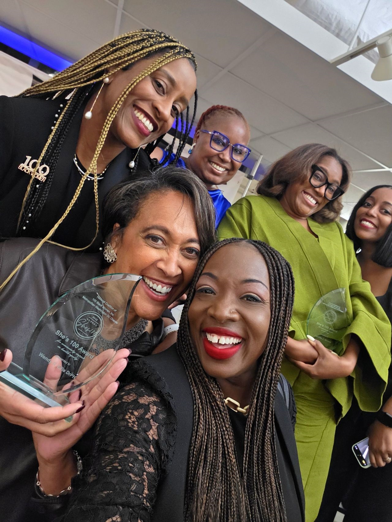 Shes 100 award recipients