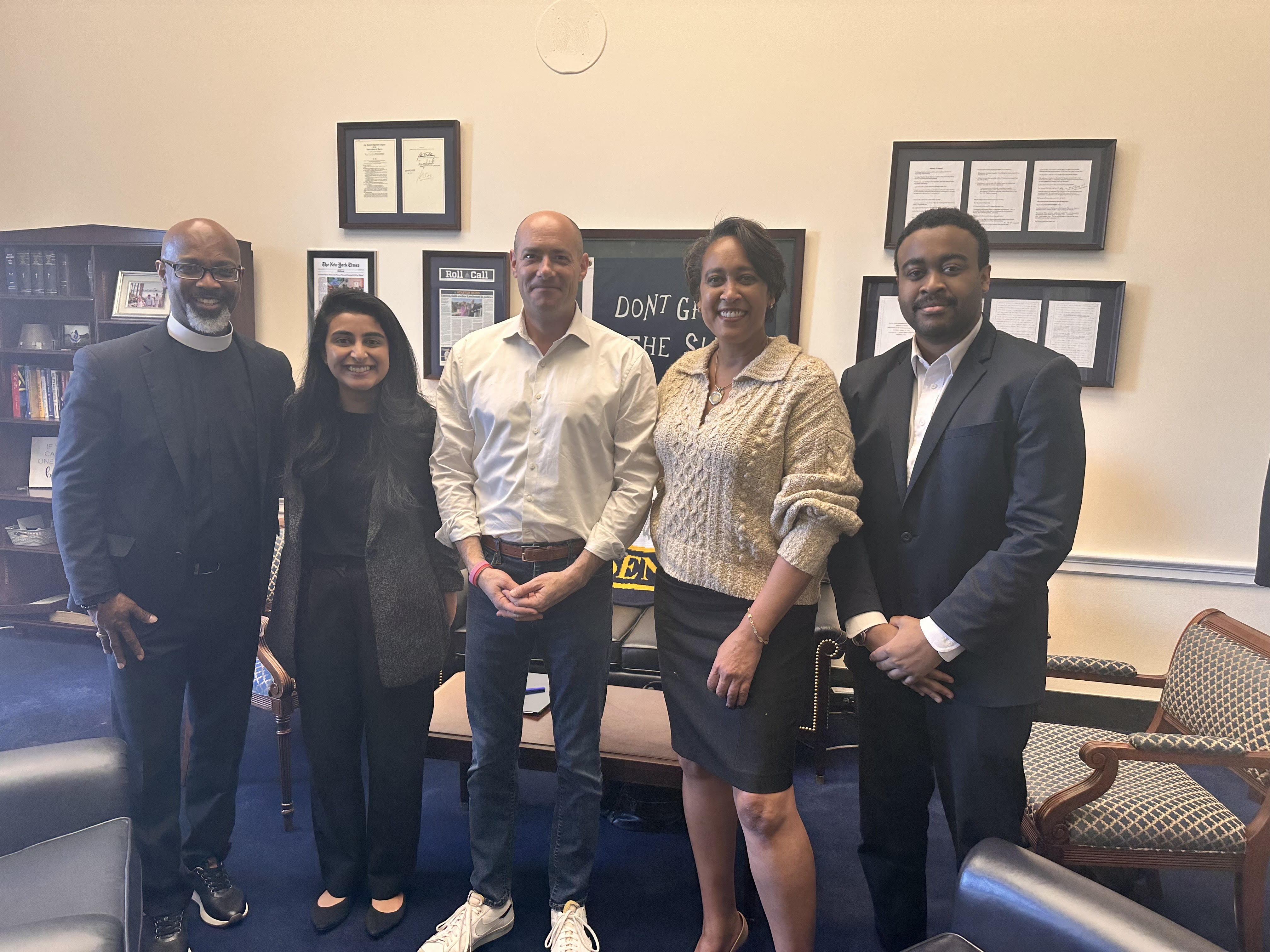 EI and CCR meet with Congressman Landsman