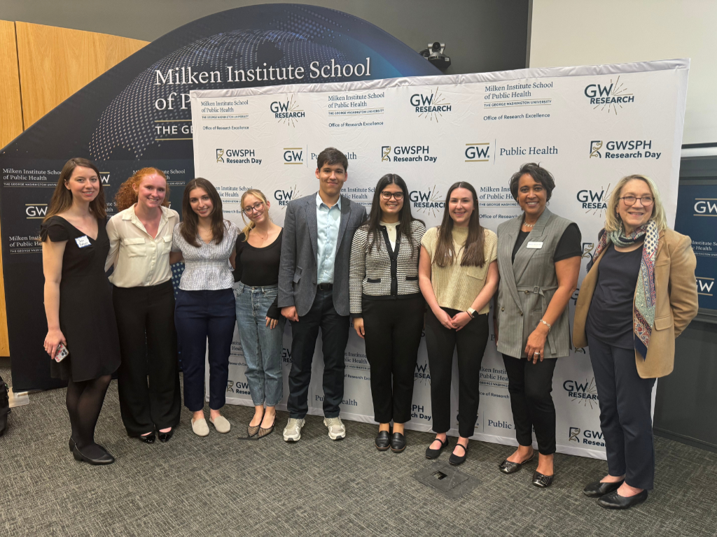 Winners of the Equity Prize at GWSPH Research Day