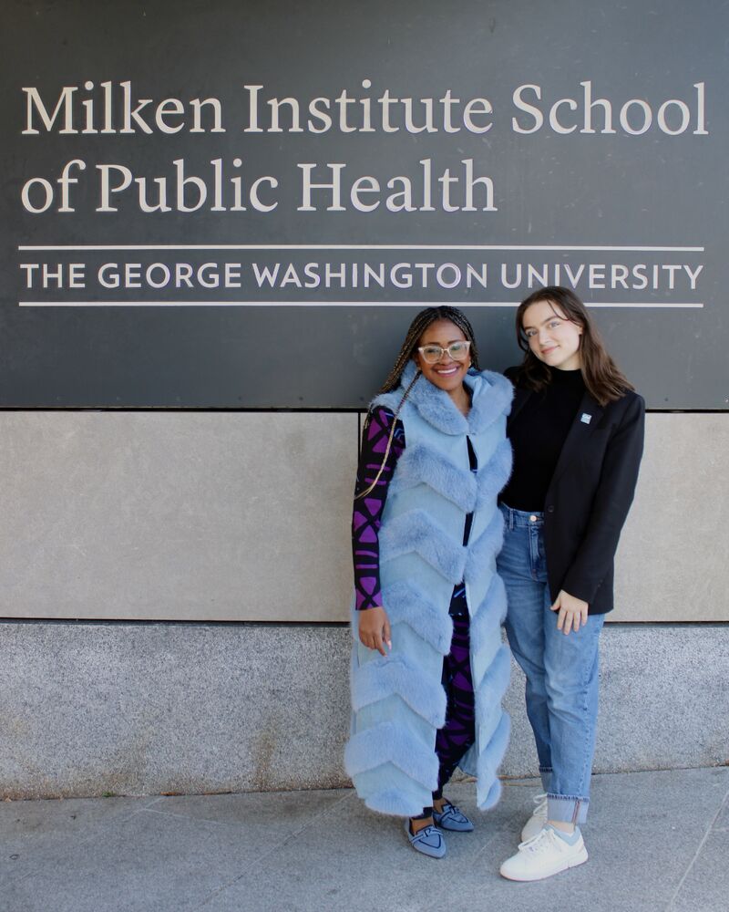 Riley Lima and Dr. Maranda Ward