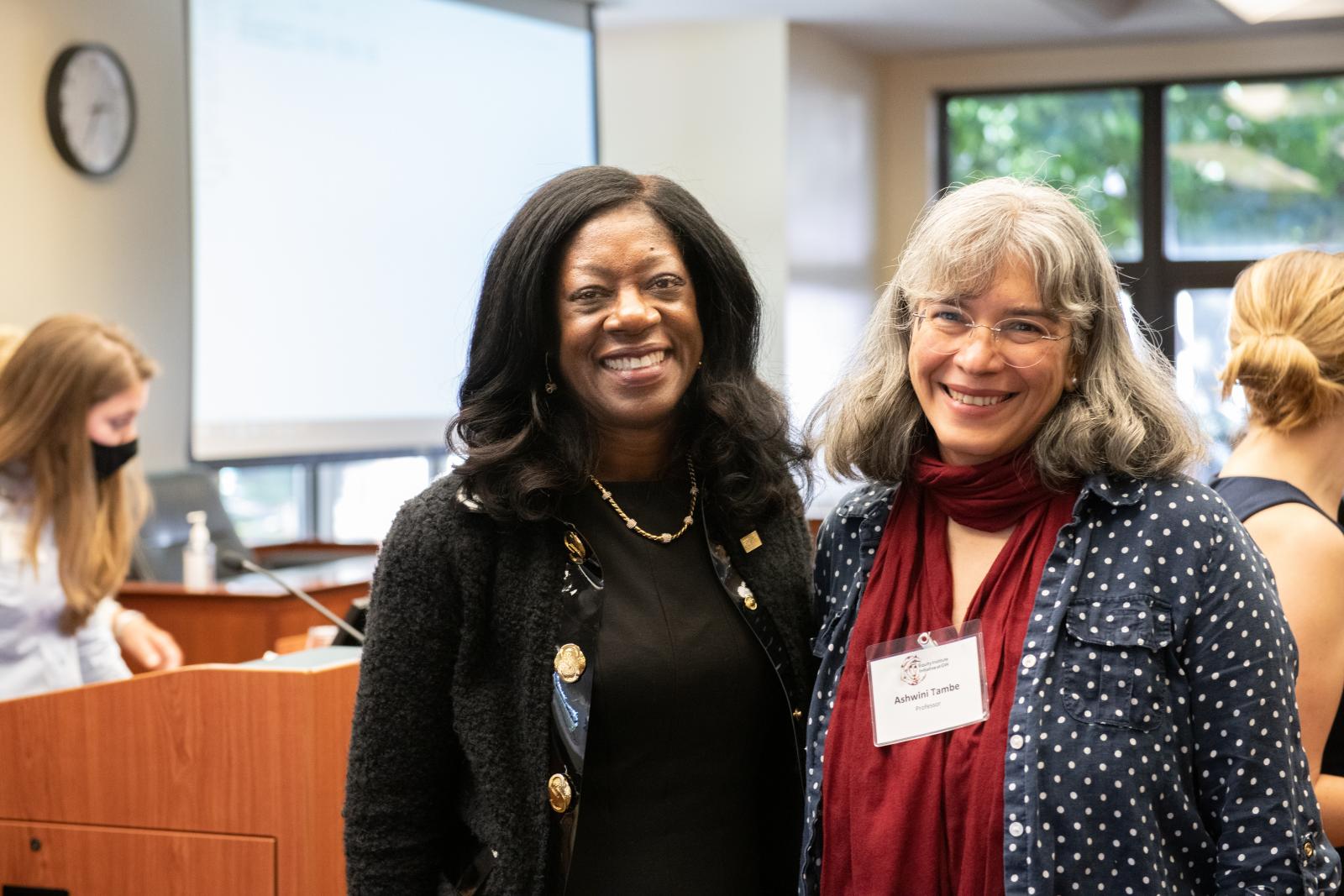 Dean Matthew and Ashwini Tambe