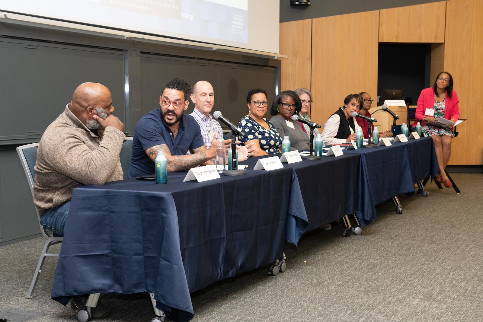Group panel at the 2023 Spring Equity Institute Workshop