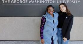 Riley Lima and Dr. Maranda Ward